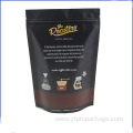 custom coffee bag stand up pouch with ziplock